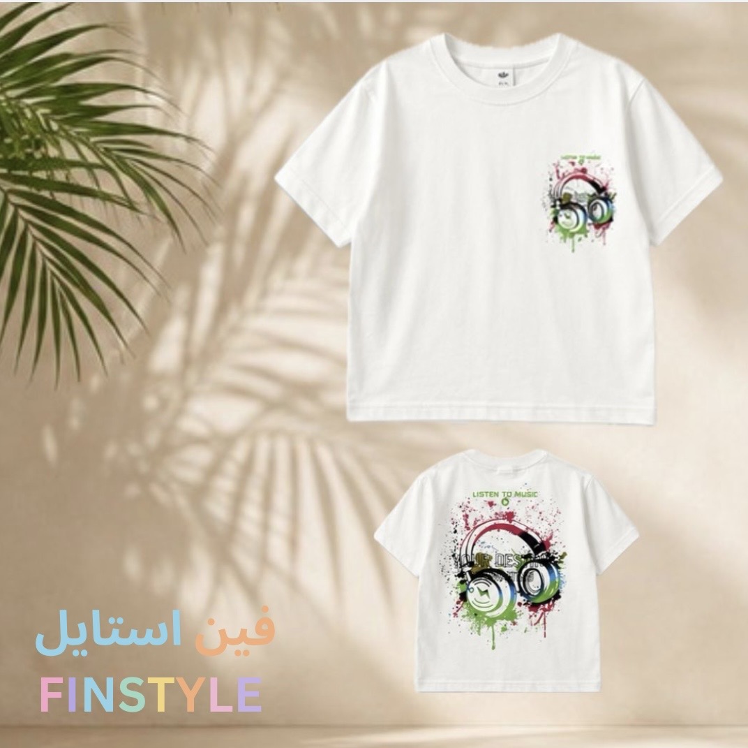 تیشرت نخ پنبه طرح YOUR DESTINY برند METOD وارداتی