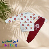 ست بلوز و شلوار طرح گل بابونه